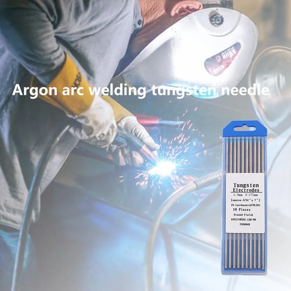 Вольфрамовая электродная головка WL20 синего цвета вольфрамовая игла/стержень для