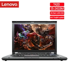 Used Laptop Lenovo ThinkPad T420 Notebook Computers 8GB Ram Laptop 1280x800 14 Inches Win10 English System Diagnosis Pc Tablet