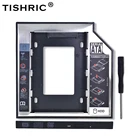 TISHRIC 2nd HDD Caddy 9,5 мм, 9 мм, Optibay SATA 3,0 2,5 SSD жесткий диск HDD чехол Корпус для ноутбука CD-ROM адаптер