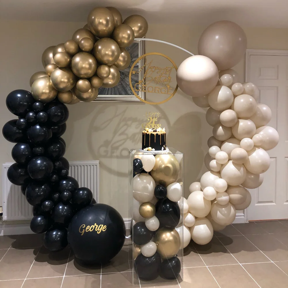 1 комплект Круглых железных украшений для свадьбы фона дня рождения шаров стенд