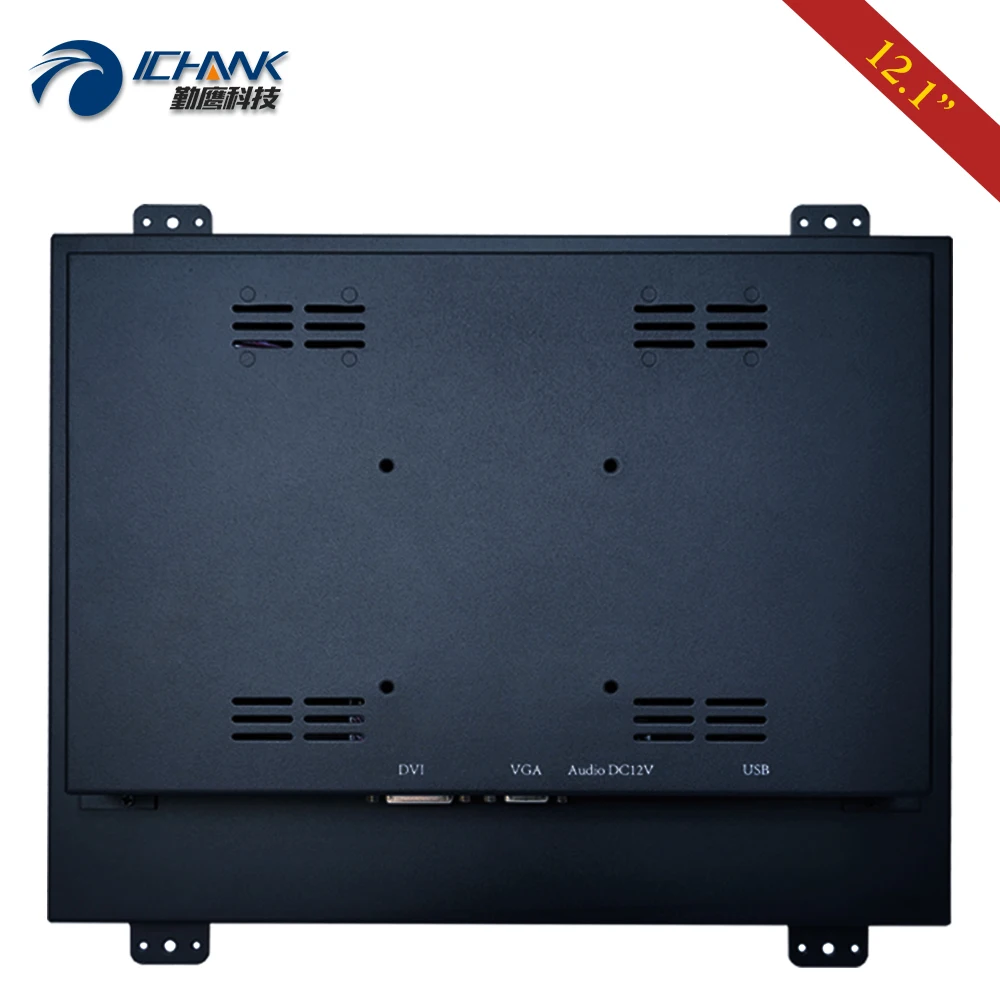 Женский/12 дюймов 1024x768 открытая рамка DVI K120TC DUV2/12 1 &quotметаллический корпус Embedd