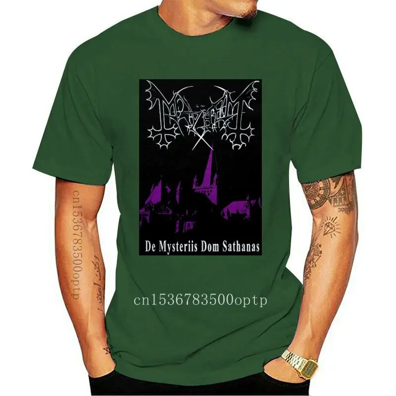 

Mayhem Мужская футболка загадочного стиля, черная Повседневная футболка с коротким рукавом, разумная оптовая продажа, Мужская футболка в стил...