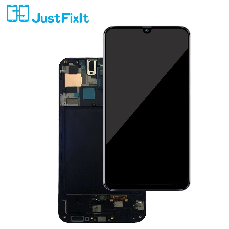 Супер Amoled LCD для Samsung A50s A507 ЖК-дисплей A50S ЖК-экран сенсорный дигитайзер в сборе |
