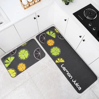 hot selling kitchen floor mats bathroom carpets absorbent oil proof anti skid wear resistant door mats modern kitchen floo