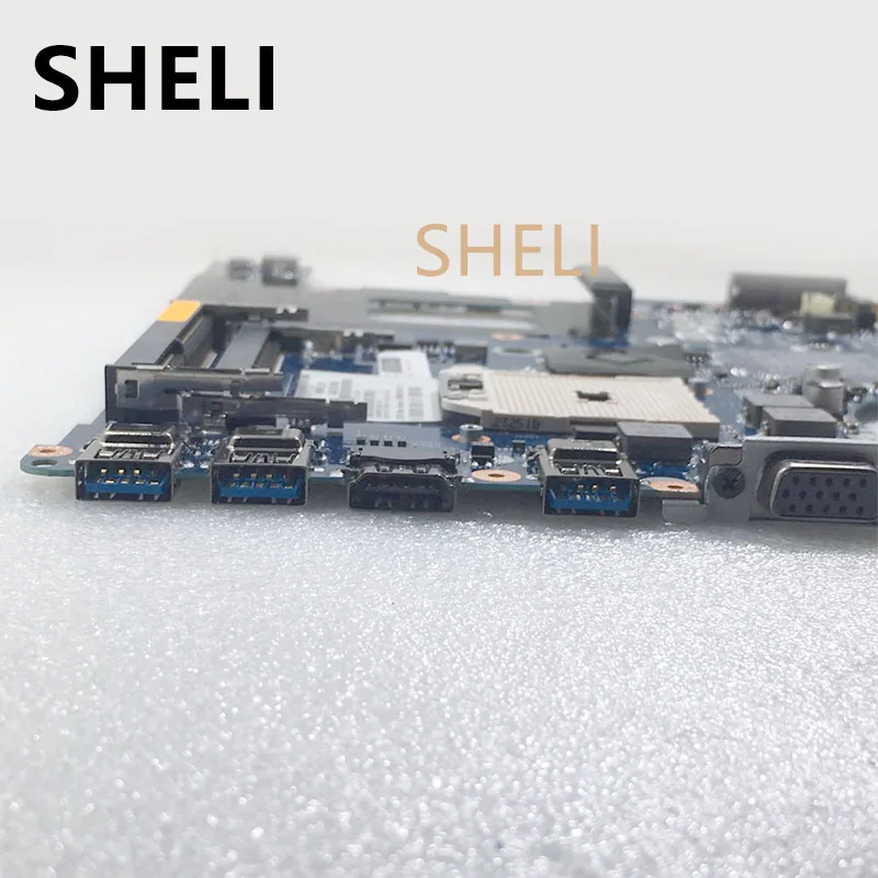 Материнская плата SHELI 04W0417 11S0B50850Z для ноутбука Lenovo ThinkPad Edge E535 QALEB LA-8124P FS1 DDR3 с