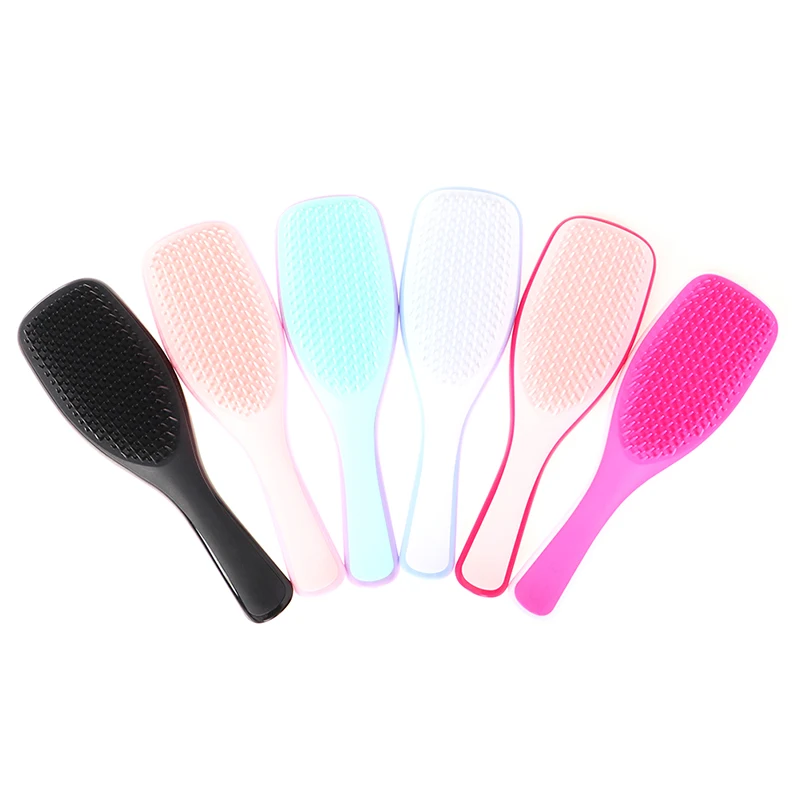 

Hair Brush Tangle Teezer Straightener Hair Comb Hair Styling Anti-static Massage Combs For Salon Styling Women Scalp Treatment