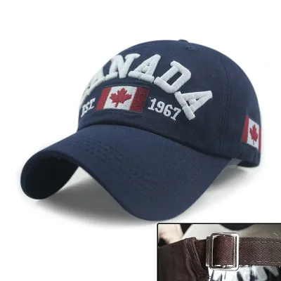 Мужская бейсболка с вышивкой канадского алфавита Корейская версия весна-лето