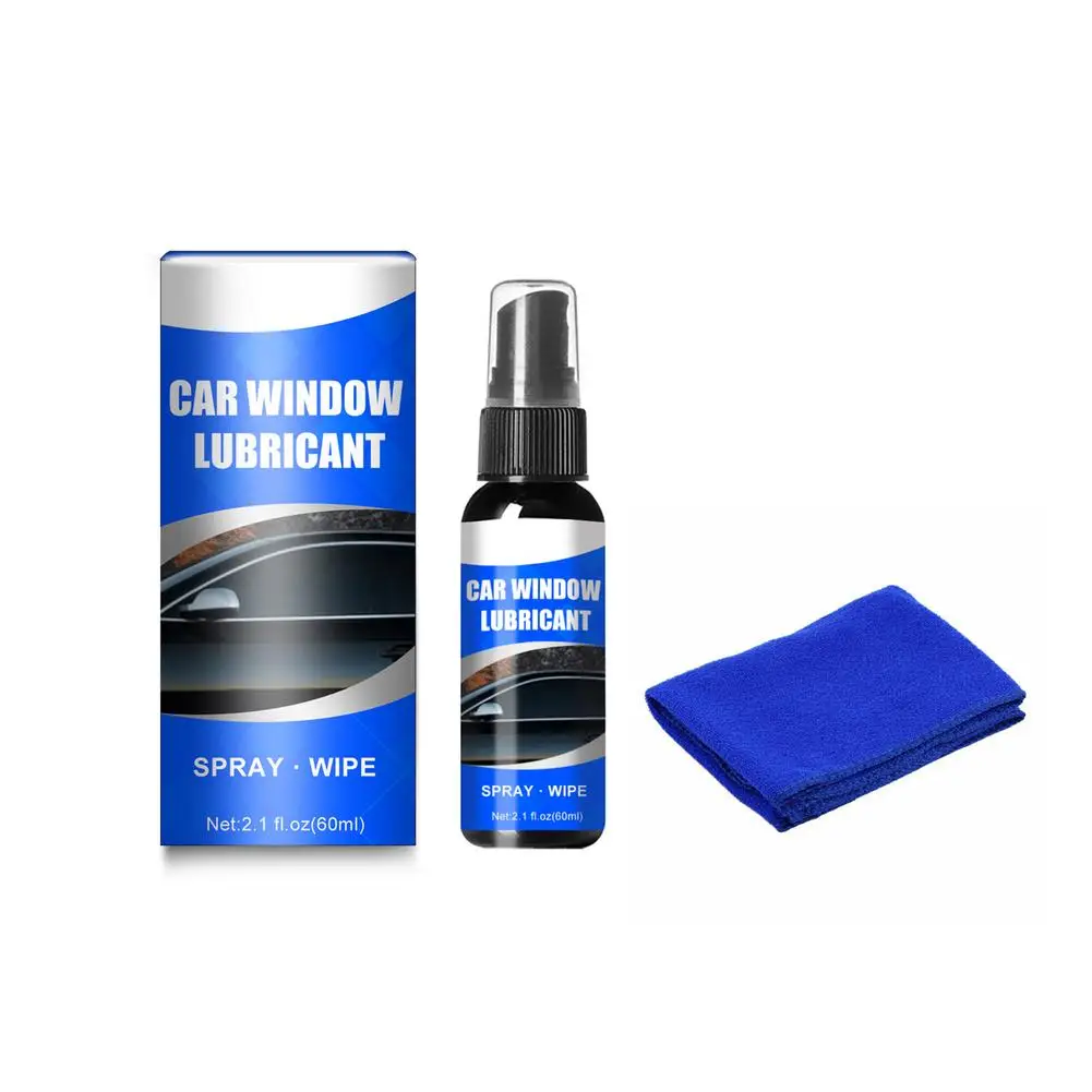 

Car Window Lubricant - 60ml Car Window Noise Reduction Lubricant- Long-Lasting Non-Drip Grease Suitable For Car Rearview Mirrors