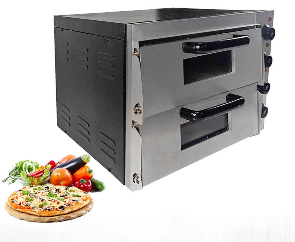 Лучшая настольная печь для пиццы электрическая из нержавеющей стали кухонная