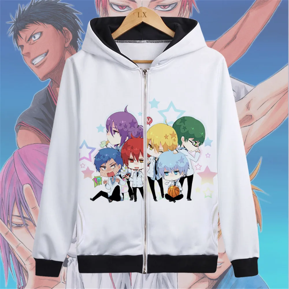 Аниме Kuroko no Basuke Tetsuya толстовки Косплей вечеринка костюм с капюшоном пальто