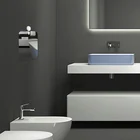 Многофункциональное акриловое противотуманное зеркало для душа 20*30 см, беззапотевающее зеркало для ванной, для путешествий, для бритья, аксессуары для ванной
