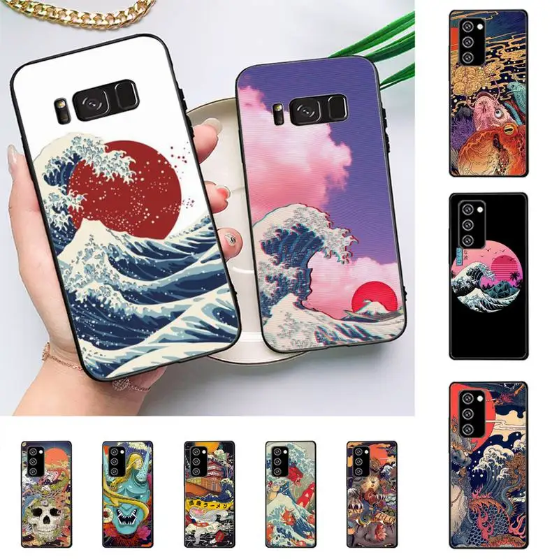 

The Great Wave Off Kanagawa Japanese Phone Case For Samsung Galaxy Note10Pro Note20ultra cover for note20 note10lite M30S