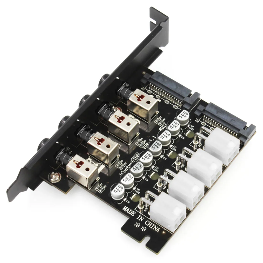 JEYI i Control 8 4 портов система управления жестким диском блок питания концентратор HDD