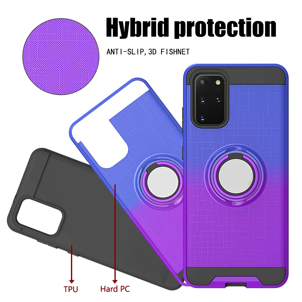

For P Smart Z 2019 Honor 8A 10i Mate 30 Lite Pro Case Magnetic Car Ring Phone Cover Y6 Y7 Y9 Prime Pro 2019 Enjoy 9 s Plus Cases