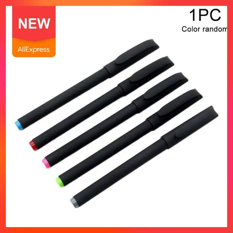 1 шт. печать на заказ рекламная карбоновая пластиковая ручка 0 5 мм спрей матовый