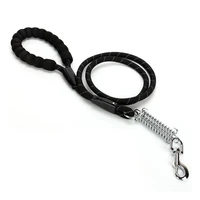 big dog leash pet dogs chain reflective leashes eva wear resistant dog leash linker for medium large dog durable pet accessories