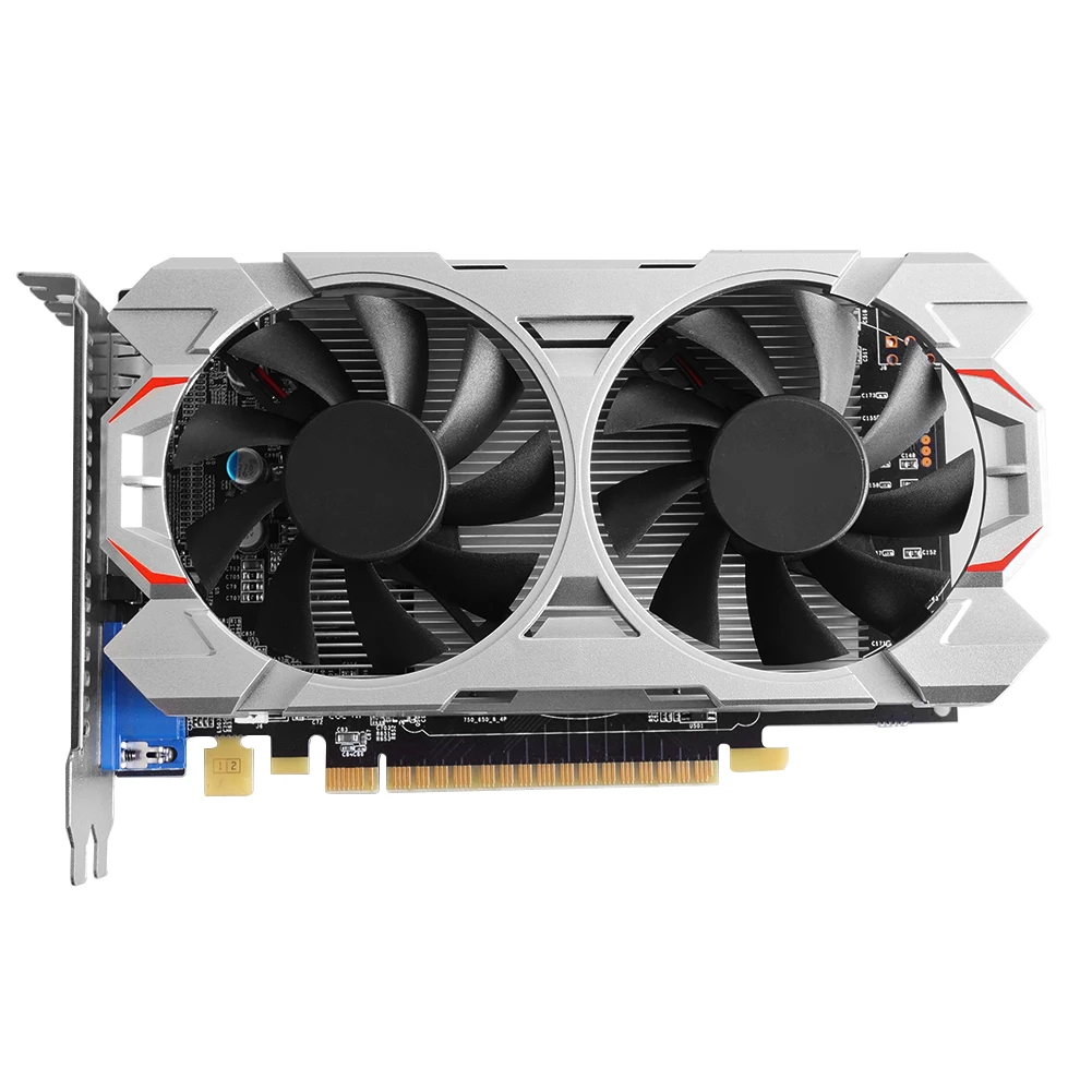GTX750Ti 4G 128bit GDDR5 NVIDIA Low-Noise Desktop Computer Graphic Card PCI-Express 2.0 HD Gaming Video Cards with Dual Cooling