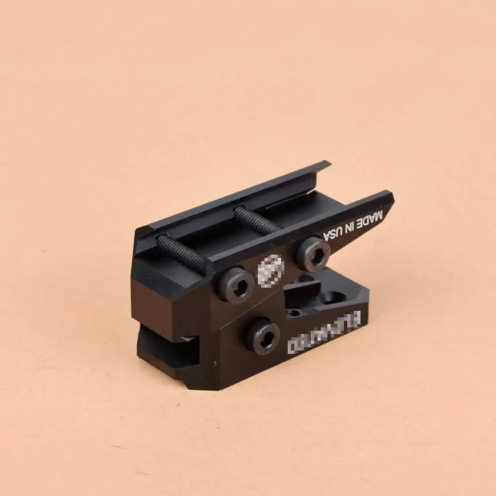 

Tactical Adjustable Height Slide Red Dot Mount Adapter Riser Sight Mount for Hunting T1 T2 /Aimpoint T-1 T-2 /MRO/RMR/Holosun