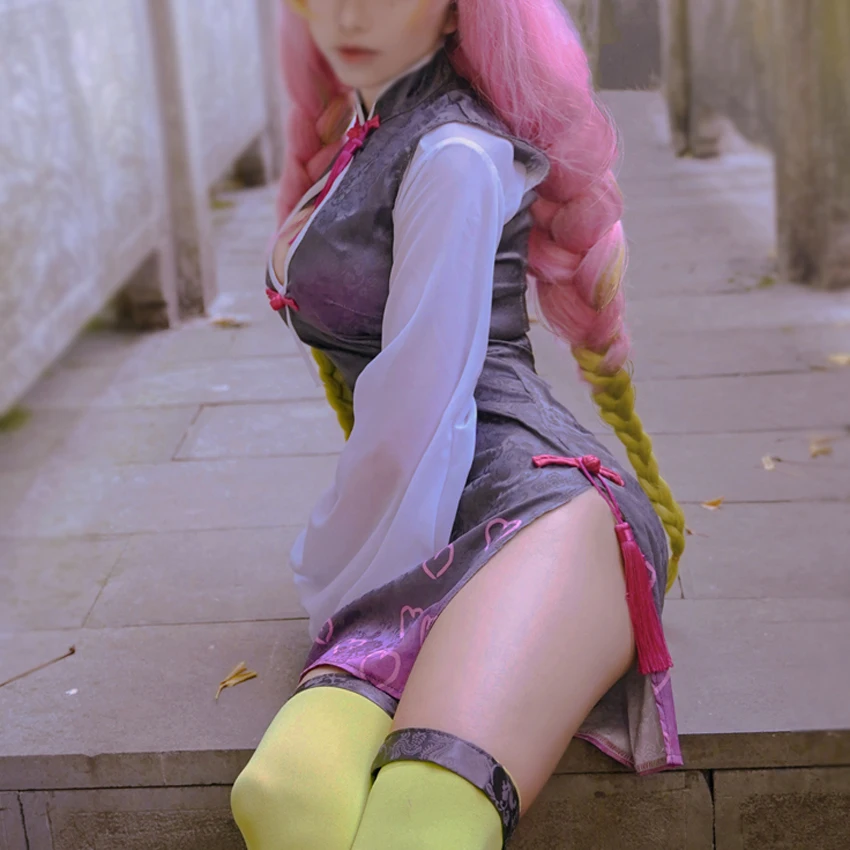 Женский костюм для косплея демона Хэллоуина Ципао |