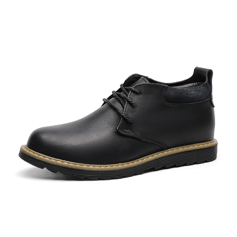 

Retro Color Men's Boots Winter 2021 New Trend Tooling Boots Casual Leather Shoes Men's British Short Boots Men *