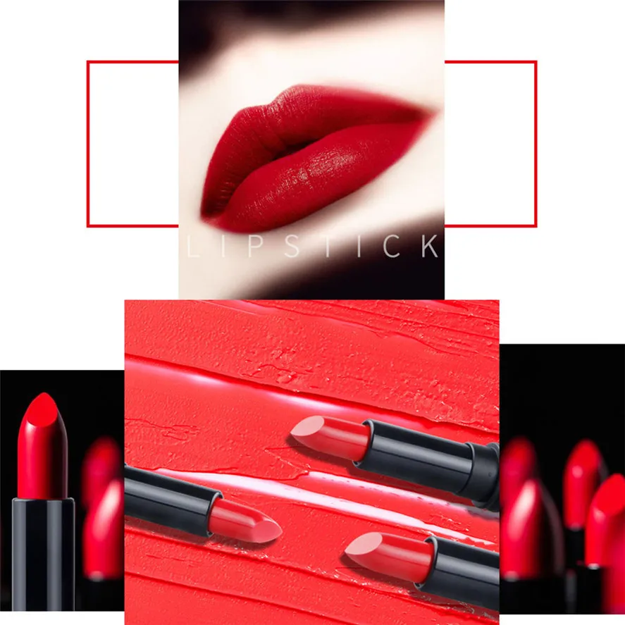 Высококачественная Женская губная помада мягкая стойкая пигментированная