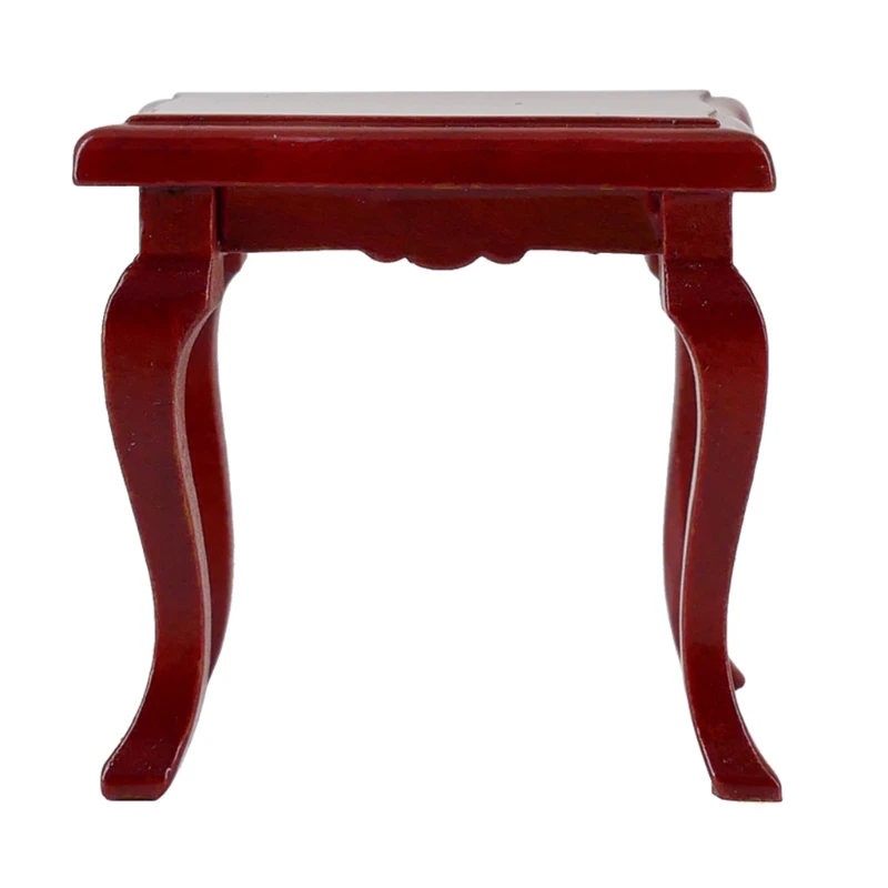 

1/12 Mini Dollhouse Miniature Accessories European Stool Living Room Furniture