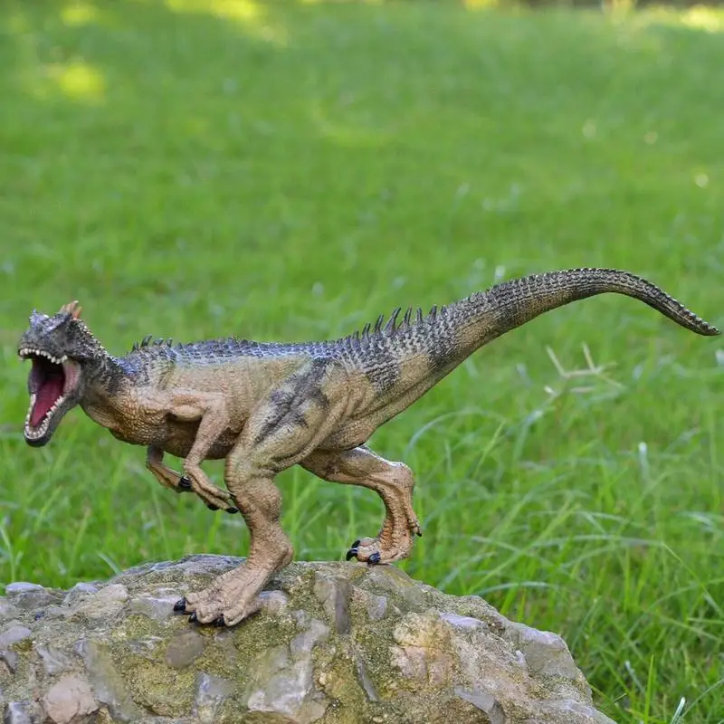 10 дюймов Дети моделирование статические динозавры Allosaurus животное новая модель