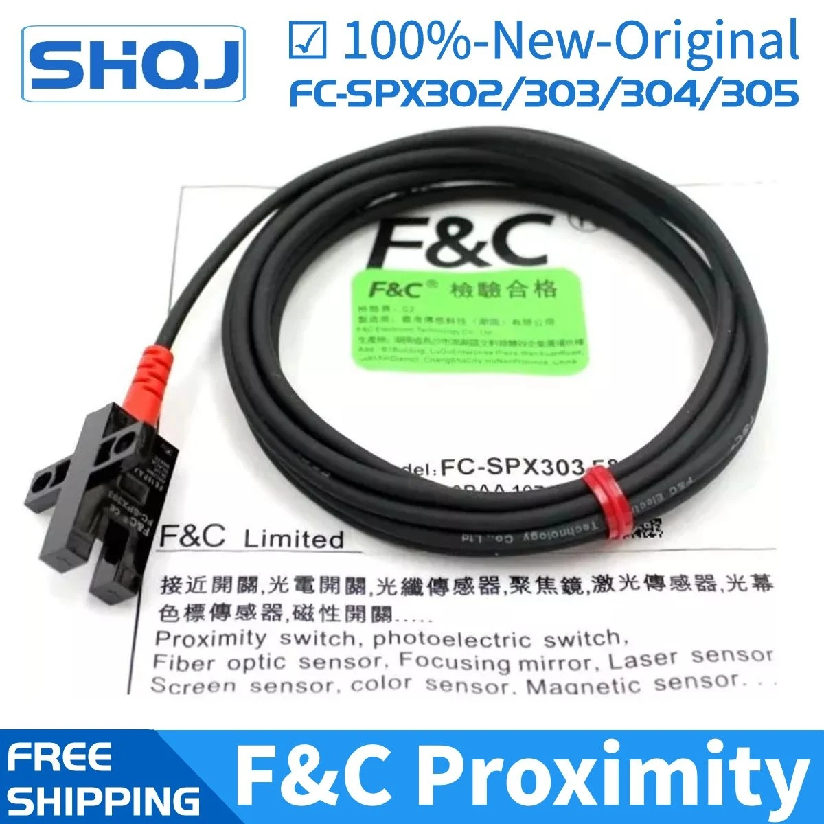 

Фотоэлектрический переключатель F & C, фотоэлектрический переключатель света-SPX303 -SPX304 -SPX305 -SPX306 -SPX307 308 309 310 307Z 306P 100%-Новый-оригинальный