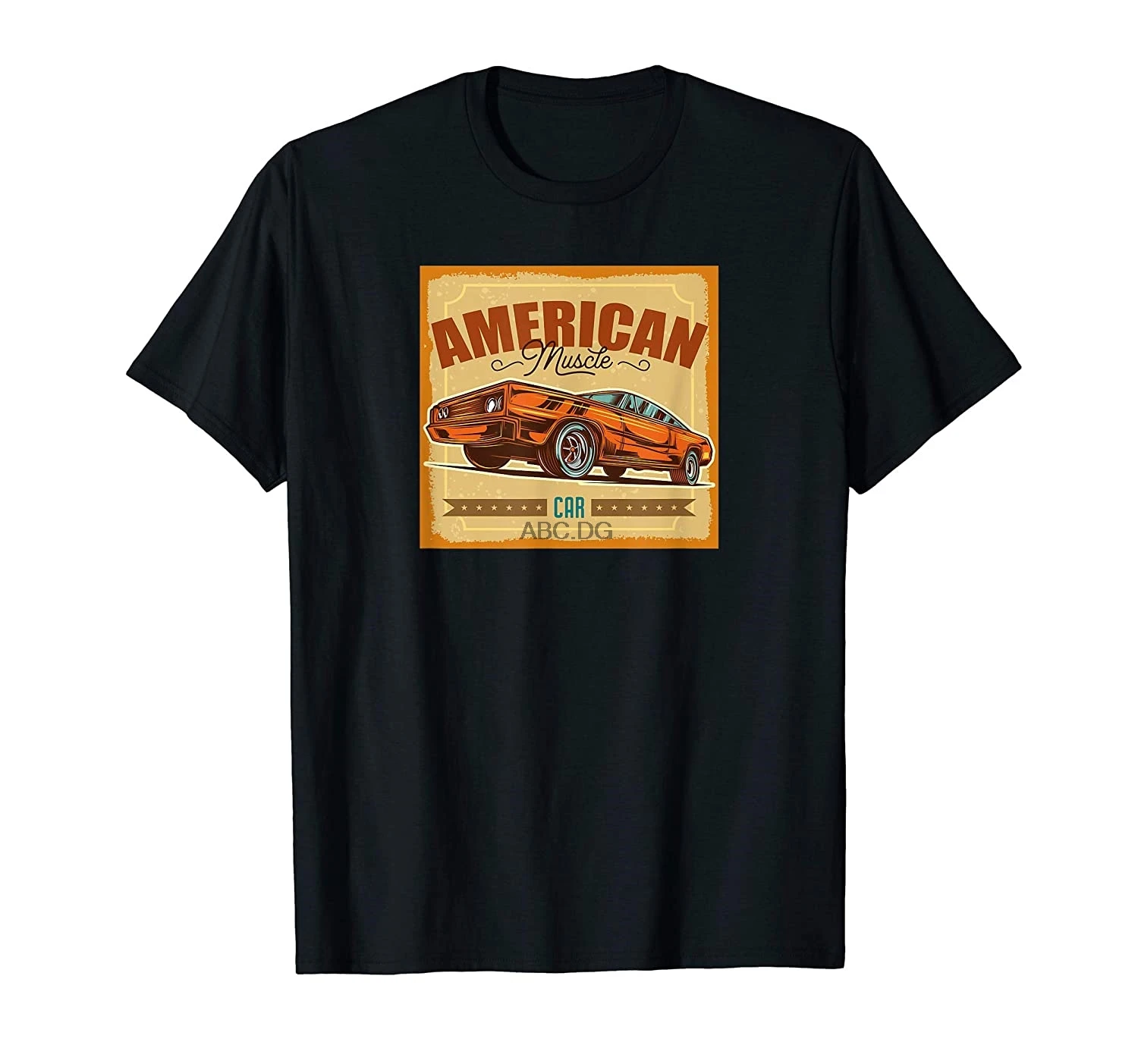 

Vintage American Muscle Car Sign T-Shirt(1)