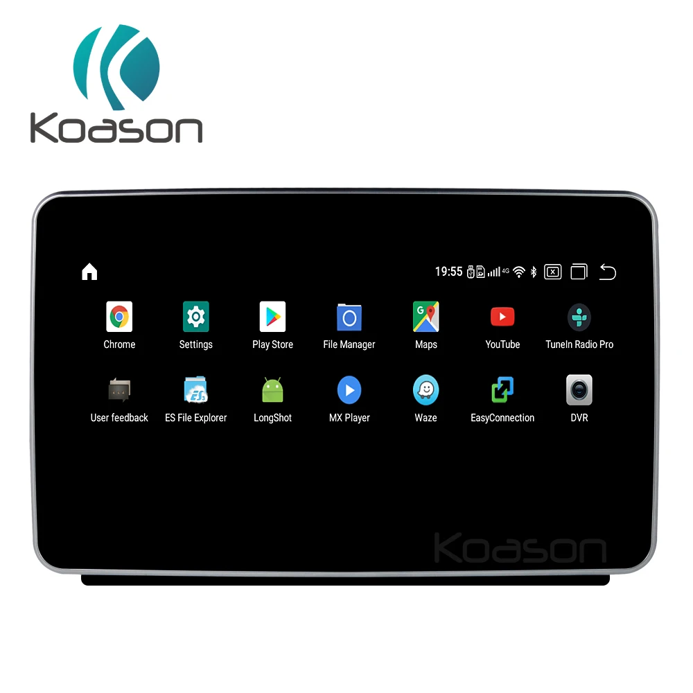 Автомобильный мультимедийный проигрыватель HD сенсорный экран 9 дюймов Android 10 0 GPS