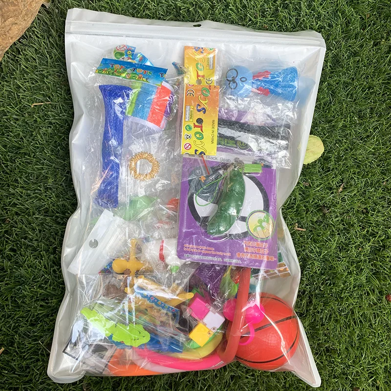 

Funny Combination 50 Pcs Extrusive-solving Fidget Toy Hot Selling Various Styles Vent Toy Combination Suit Set Kids Fidget Toys