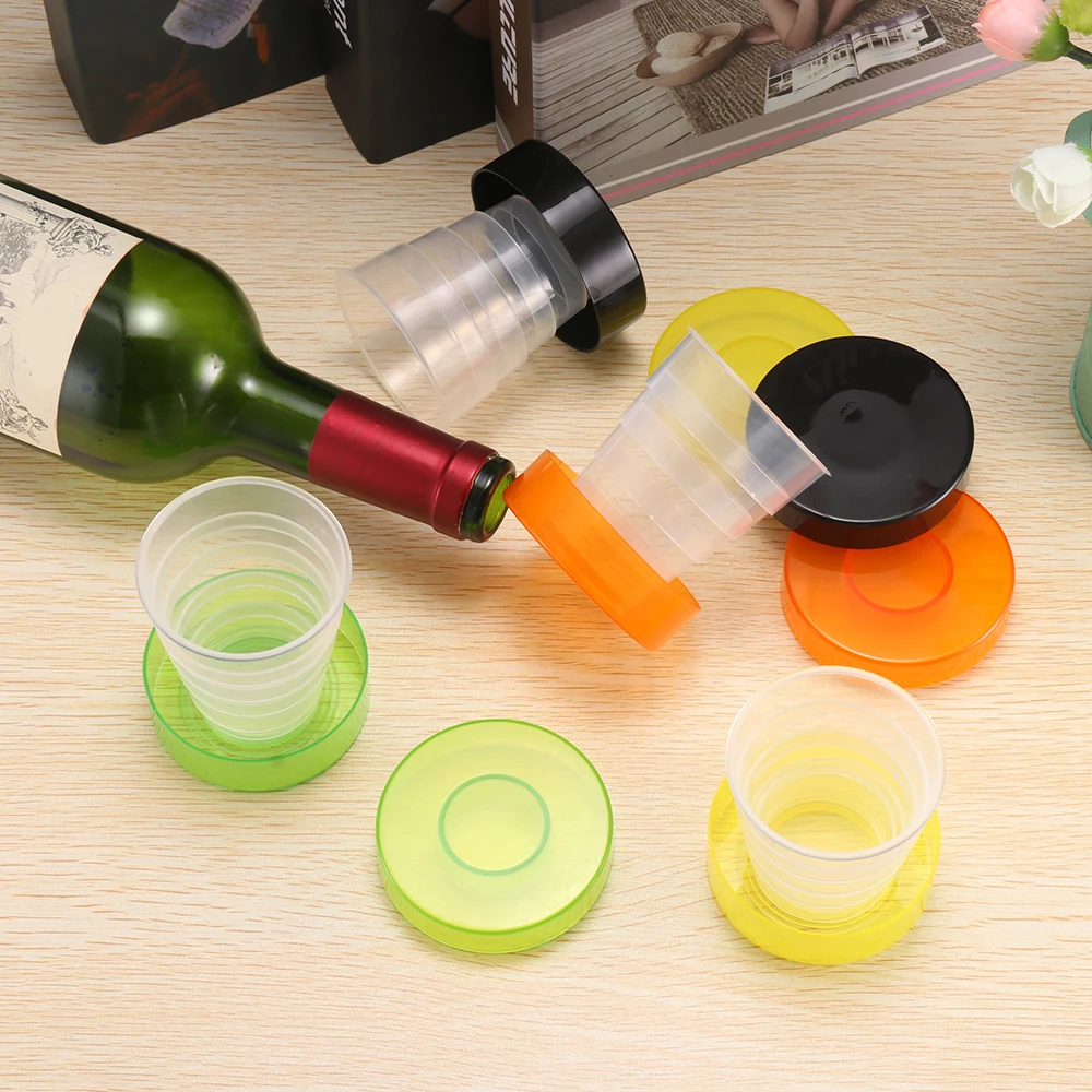 Складные чашки BPA чашка для пищевой воды дорожная силиконовая Выдвижная цветная