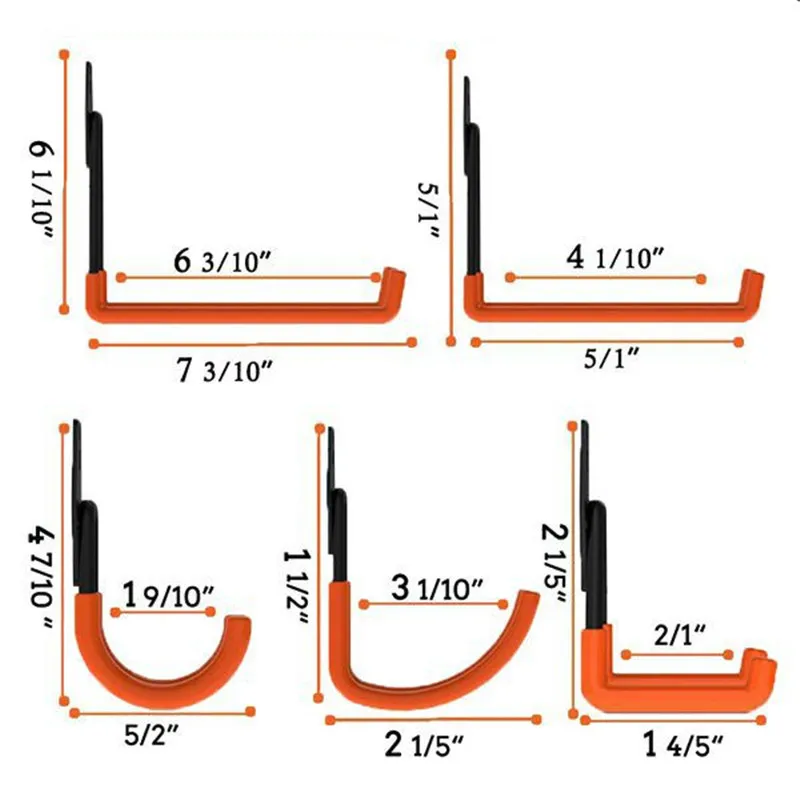 Настенное крепление вешалка для гаража велосипеда крючок сверхпрочные