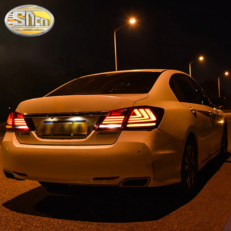 

Car LED Tail Light Taillight For Honda Accord 2014 2015 2016 Rear Running Light + Brake + Reverse Light + Dynamic Turn Signal
