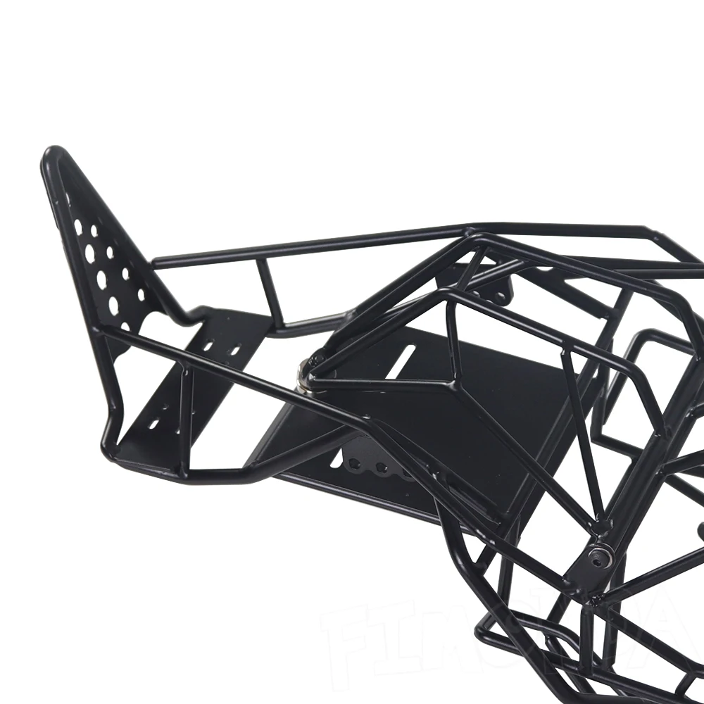 Полная рама Металлическое шасси металлический корпус рулон клетка для 1/10 RC Crawler