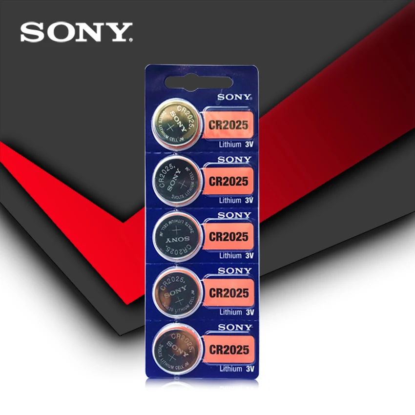 15 шт. SONY cr2032 cr 2025 cr2016 3 в кнопочный Миниатюрный элемент питания для часов пульт дистанционного управления калькулятор
