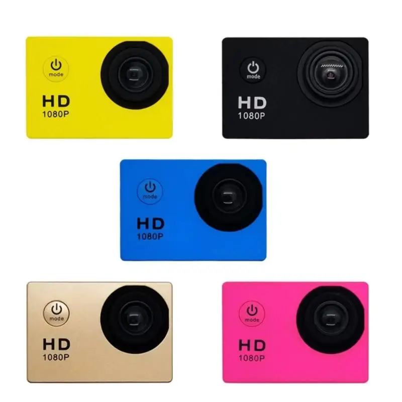 HD 1080P 32 Гб Спортивная видеокамера для подводной съемки и Камера 12MP