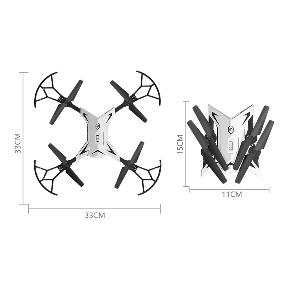 Новый KY601S RC вертолет Дрон с камерой HD 480P wifi FPV селфи Профессиональный складной