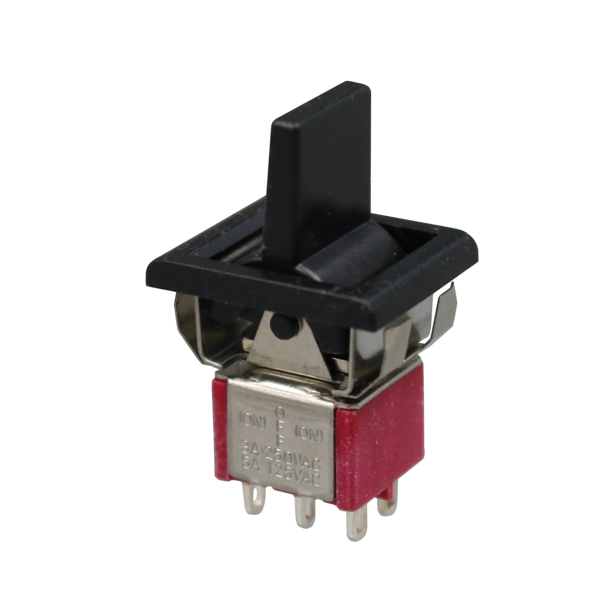 2 шт. R8018A SH (ON)-OFF-(ON) Мгновенный 3 позиционный 6Pin DPDT мини тумблер | Обустройство дома