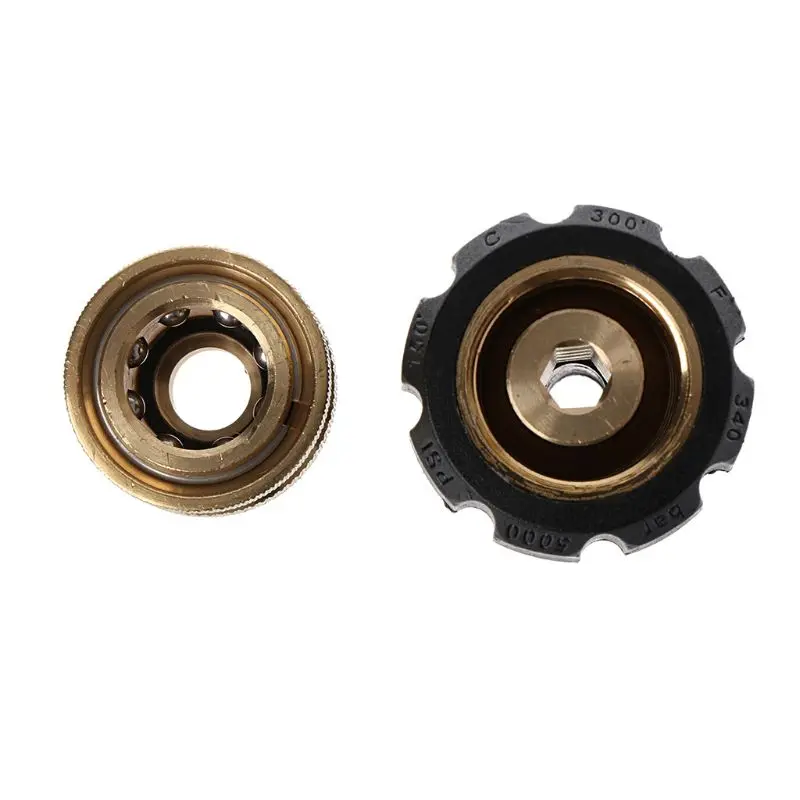 

5000PSI Tool Daily Pressure Washer Adapter Set Quick Connect Couplers Kit M22 14MM Swivel to M22 Metric Fittings