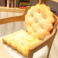 creative simulation biscuit stool cushion thickened stool cushion chair cushion home office sedentary cushion