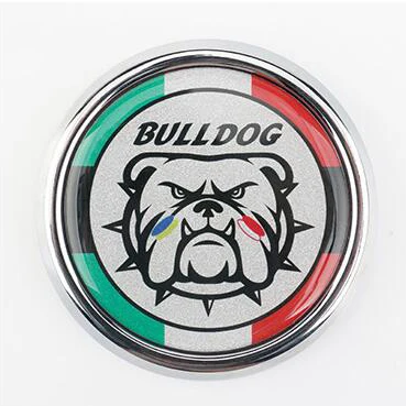 Bulldog Автомобиль 3D Grillem эмблема значок наклейки внешний декор для Mini Cooper One S JCW R55 R56 R60 R61 F54 F55 F56 F60 аксессуары - Цвет: Bulldog