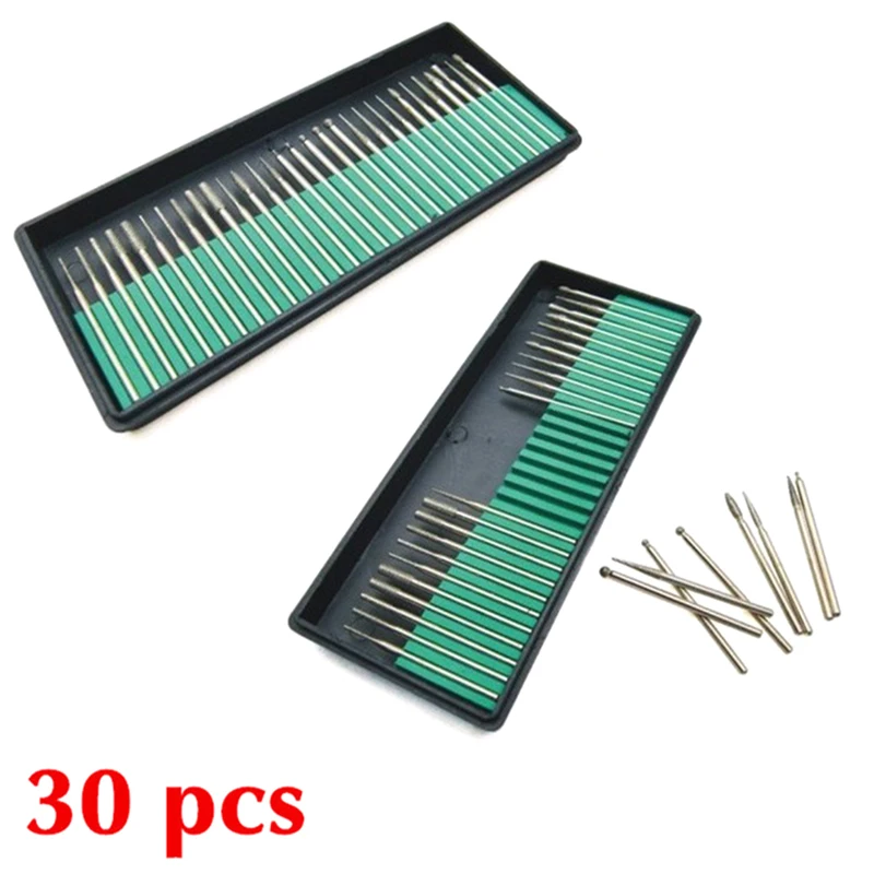 30 шт./компл. электрическая пилка для дизайна ногтей сверла ухода за ногтями