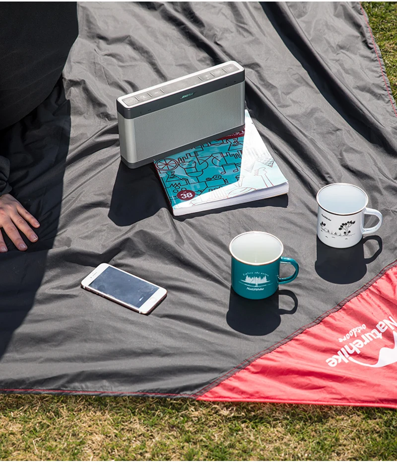 NatureHike Outdoor multifunctional super light pocket cloth mat double-sided waterproof picnic camp mat Moisture-Froof Pads