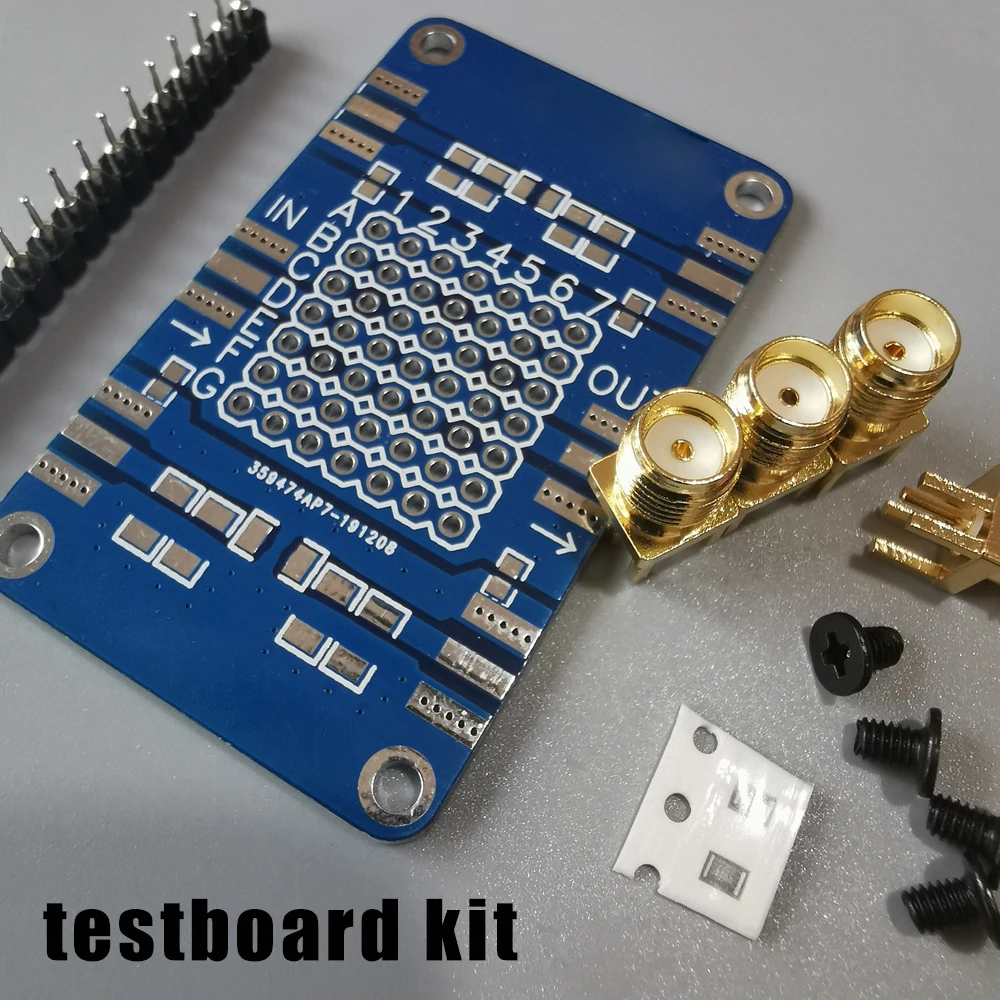 Набор Testboard основная плата сетевой анализатор демонстрация 6 мм медный болт NanoVNA