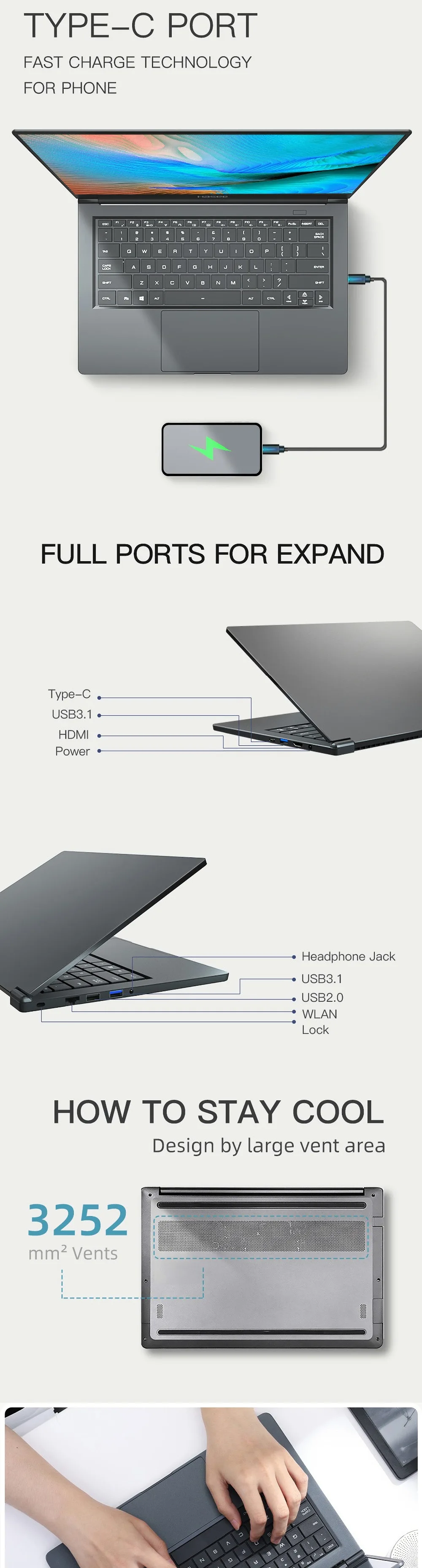 Ноутбук hasee KingBook U45A1 для бизнеса(Intel Core I5-8265U+ MX250 2G/8 GB ram/512G SSD/14''IPS
