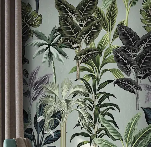 Обои beibehang на заказ с изображением тропических растений, леса, пейзажа, настенные 3D фотообои для гостиной, фона для телевизора