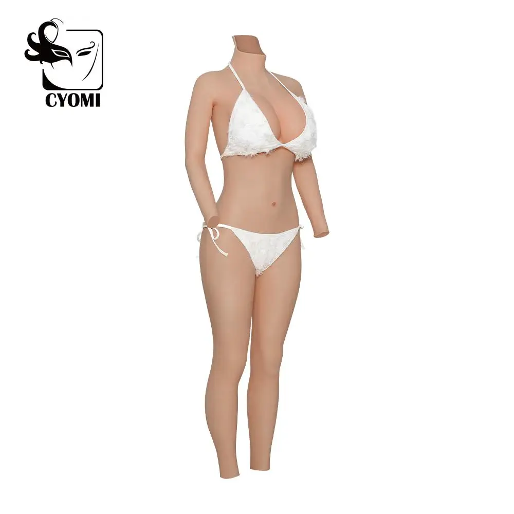 

Силиконовый боди CYOMI, трансгендер, искусственная кожа, с руками, Мужской и Женский, полный боди, киска, костюм, Трансвестит, CE Cup 2G