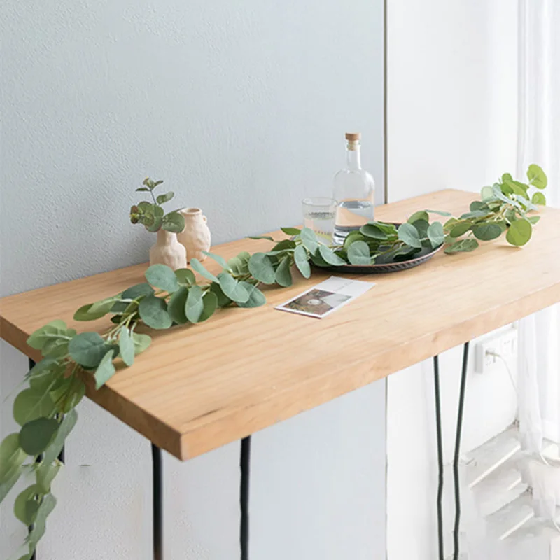 Искусственный серебряный доллар эвкалипта гирлянда искусственный шелк лист