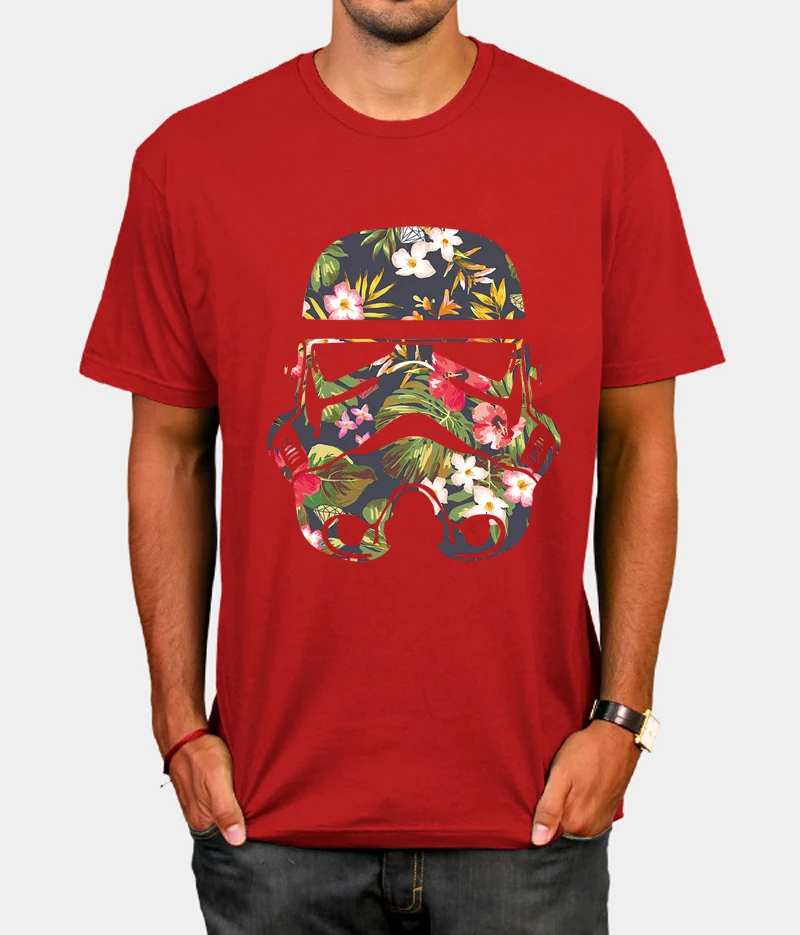 Звездные войны Дарт Вейдер лицо Футболка Маска хлопок короткий рукав camiseta